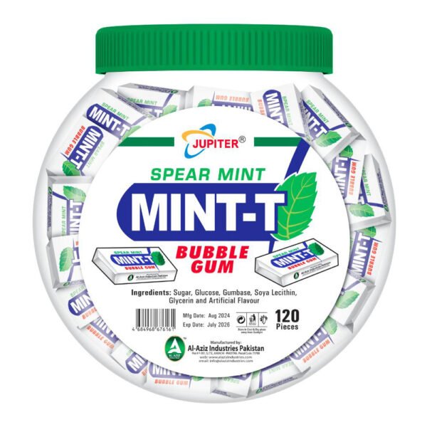 MINT-T BUBBLE GUM JAR | AL AZIZ INDUSTRIES