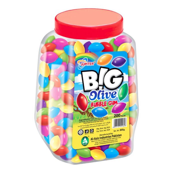 BIG OLIVE BUBBLE GUM | AL AZIZ INDUSTRIES