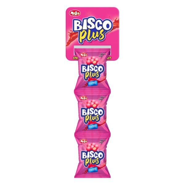 BISCO PLUS STRAWBERRY BISCUIT | AL AZIZ INDUSTRIES