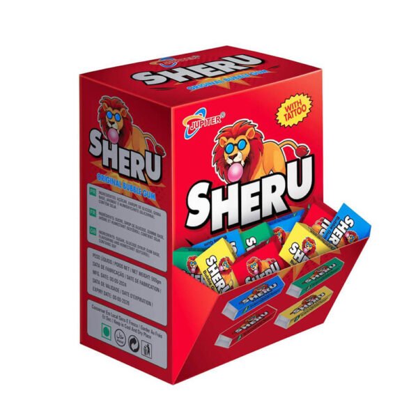 Sheru Bubble Gum | AL AZIZ INDUSTRIES